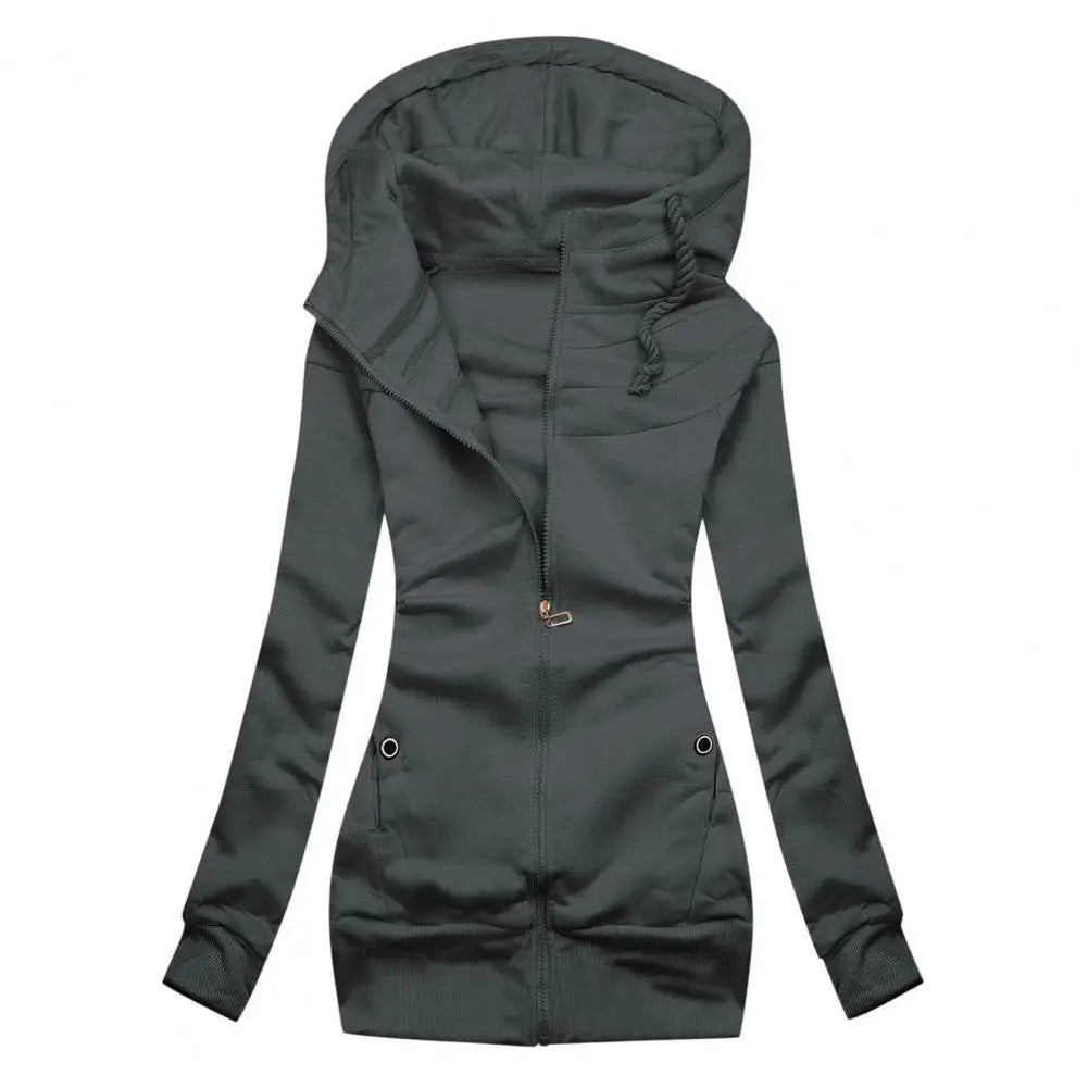 W&W Mode | Lässiger Slim Fit Sweatshirt mit Kapuzenpullover