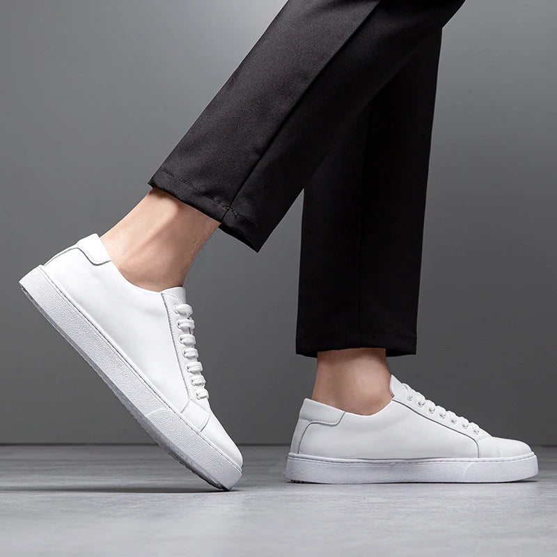 W&W Mode | Leren Herren Sneaker