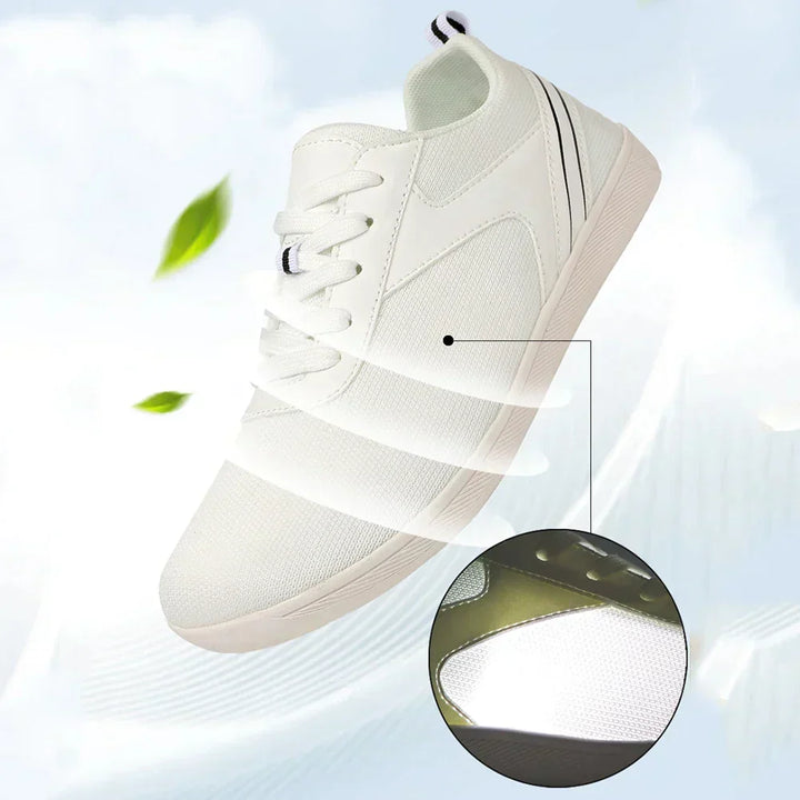 W&W Mode | Leichte Schuhe mit Flacher Rutschfester Sohle für Mehr Komfort