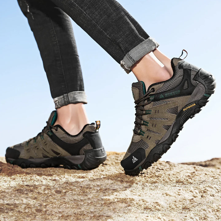 W&W Mode | Niedrig Wasserabweisende Wanderschuhe Mit Robuster Sohle Für Herren