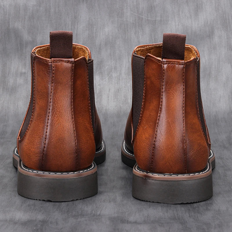 W&W Mode - Elegante Chelsea-Stiefeletten für Herren