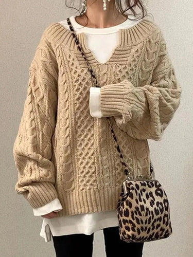 W&W Mode | Warmer Damenpullover | Gestrickt