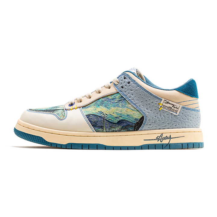 W&W Mode | Gogh Starry Night Inspirierte Sneakers