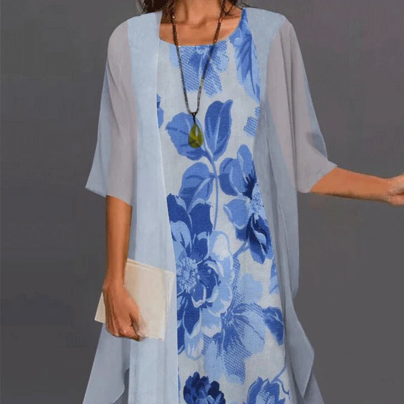 Damen legeres Kleid für den Alltag