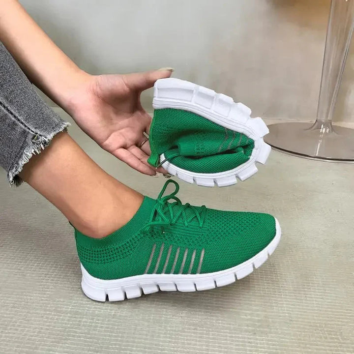 W&W Mode | On Sneakers Orthopädisch Walking Mesh Sneakers Damen Schuhe