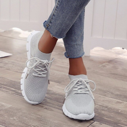 W&W Mode | on Sneakers Orthopädische Wanderschuhe Mesh Sneakers Damenschuhe