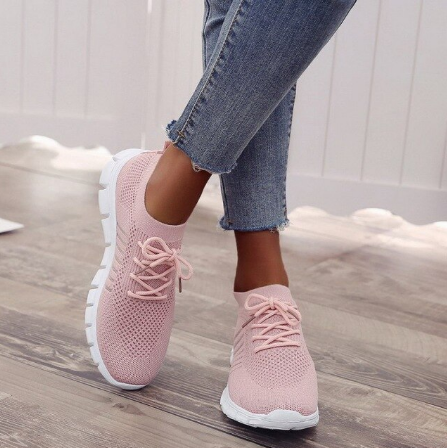 W&W Mode | on Sneakers Orthopädische Wanderschuhe Mesh Sneakers Damenschuhe