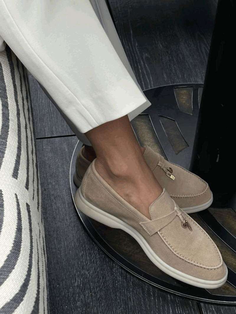 W&W Mode | Elegante Wildleder Loafer