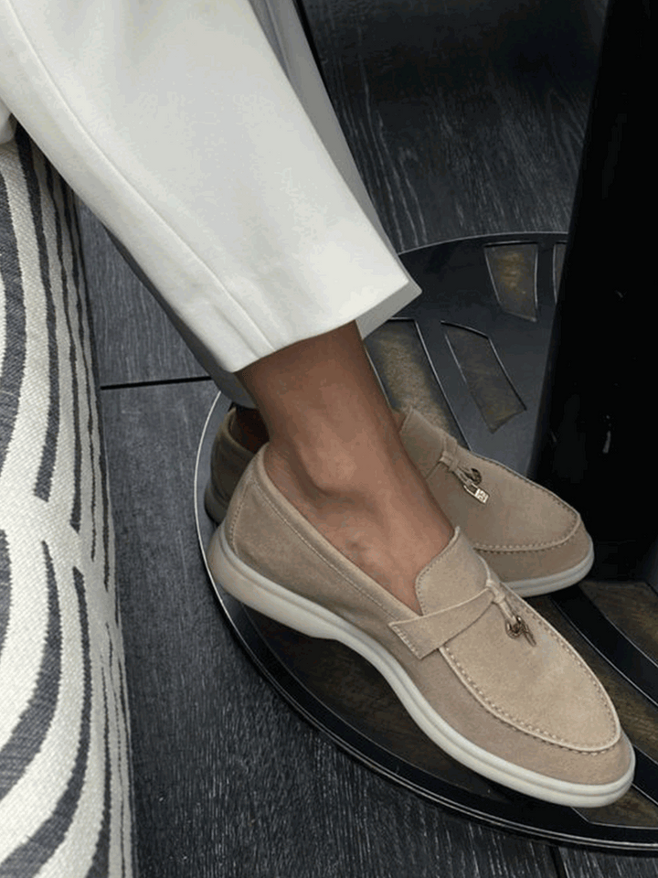W&W Mode | Elegante Wildleder Loafer