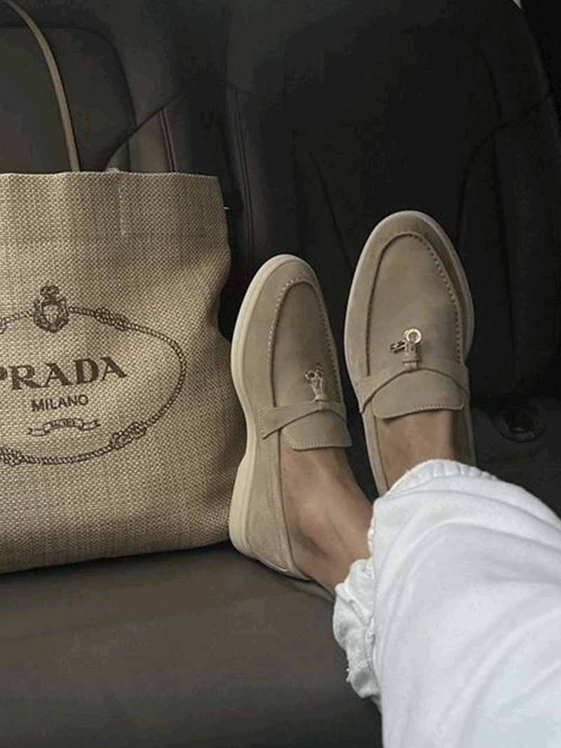 W&W Mode | Elegante Wildleder Loafer