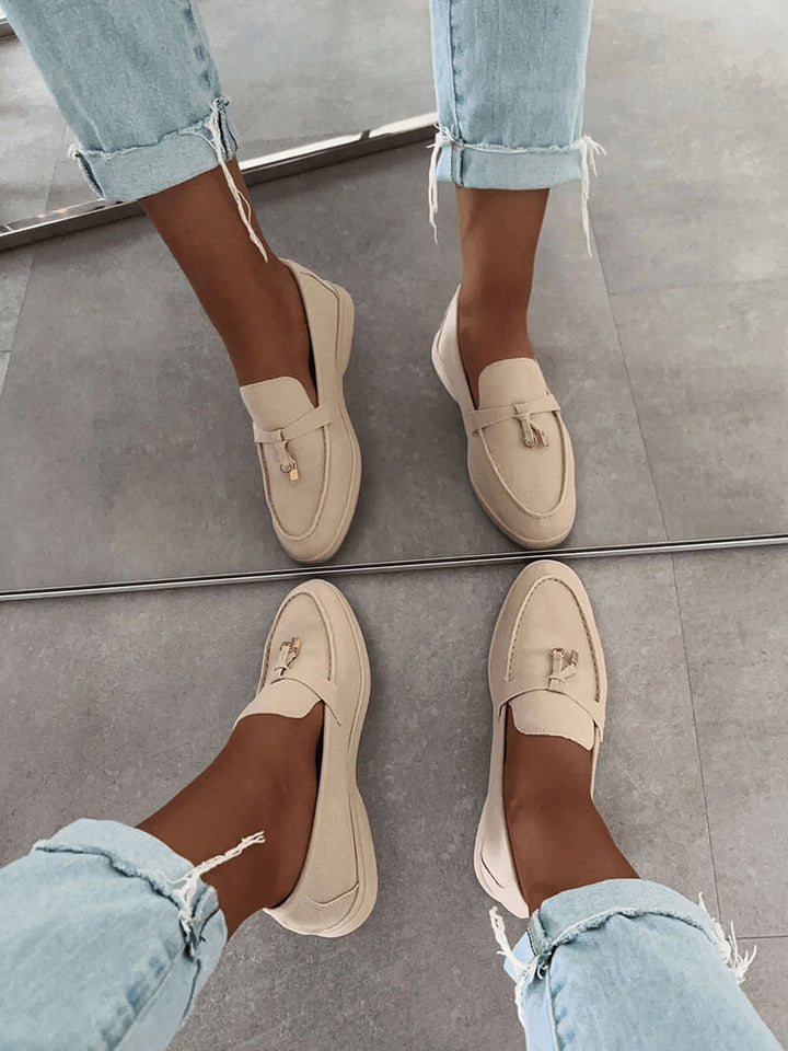 W&W Mode | Elegante Wildleder Loafer