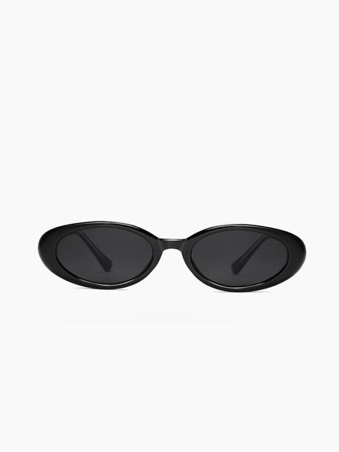 W&W Mode | Ovaler Sonnenbrille Im 90er Jahre Stil Mit Weinlese Charme