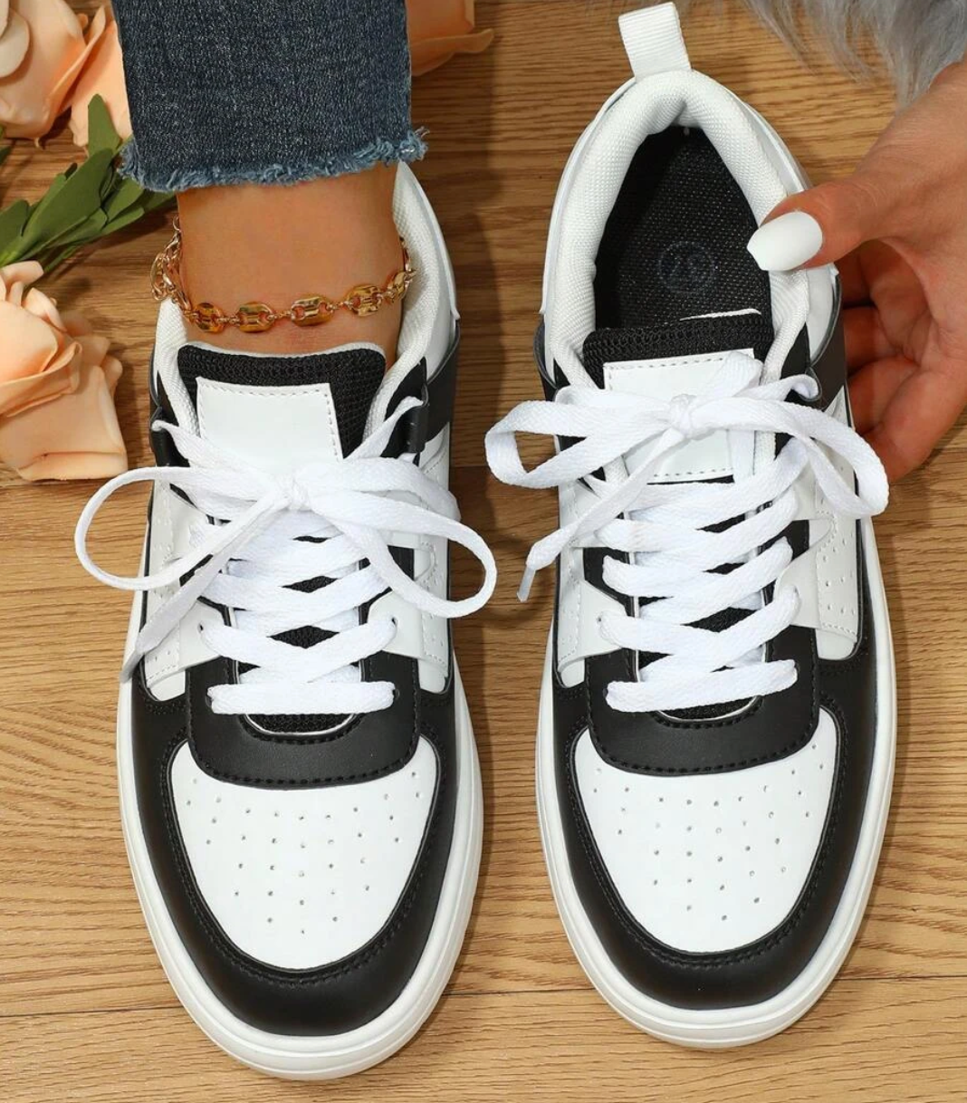 W&W Mode | Bunte Schnürschuhe für Damen