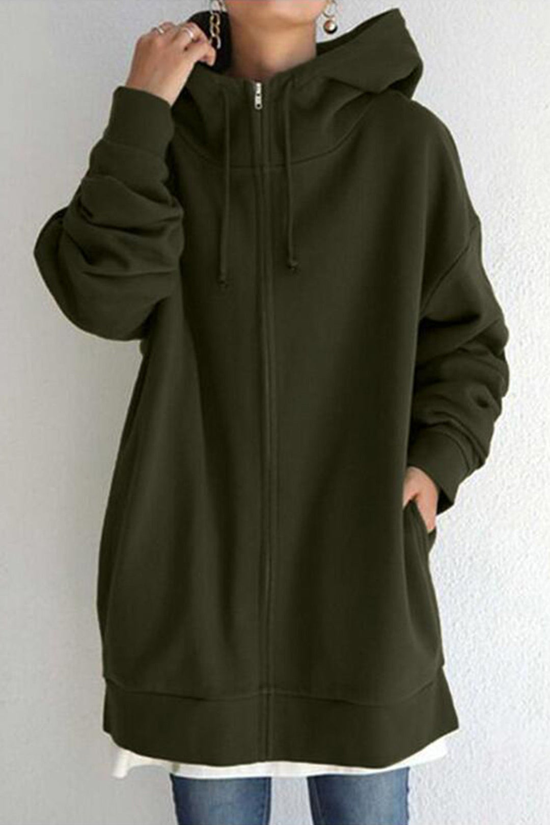 Damen Hoodie mit elegantem Schnitt