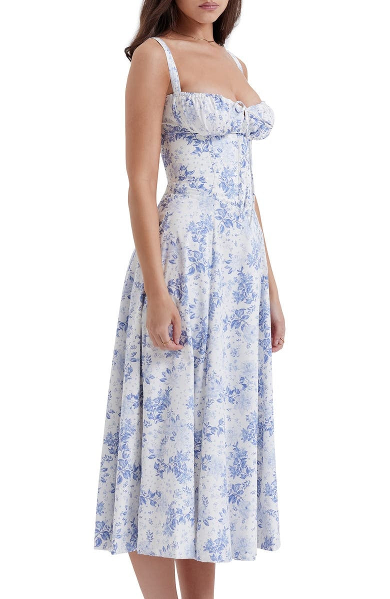 W&W Mode | Ärmellos Rückenkrawatte Midikleid Sonnenkleid