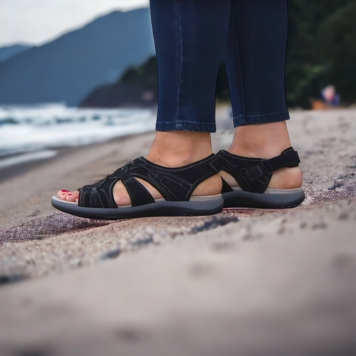 W&W Mode | Sandalen Walking Orthopädische Schuhe Sommersandalen