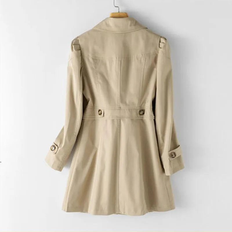 W&W Mode - Trenchcoat mit einreihiger Knopfleiste