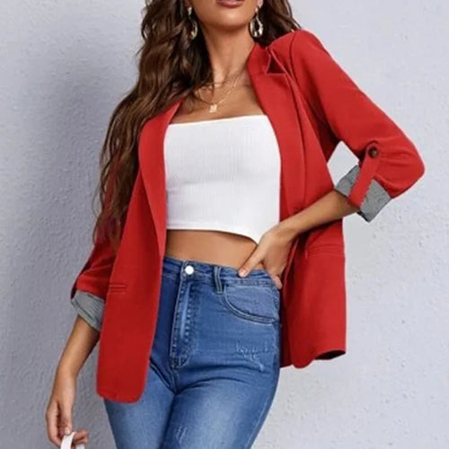 W&W Mode - Pinker Modischer Blazer