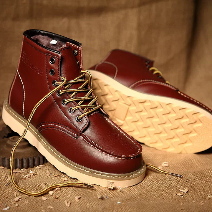 W&W Mode | Bequeme Rutschfest Geschnürt Stiefelette