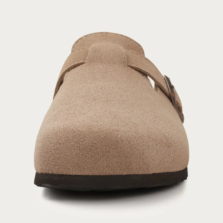 W&W Mode | Slip on Korksohle Pantoletten Herrenschlappen