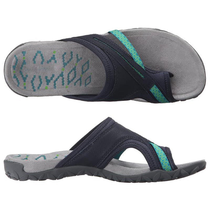 W&W Mode | Komfortable Orthosandalen mit Wildledersohle