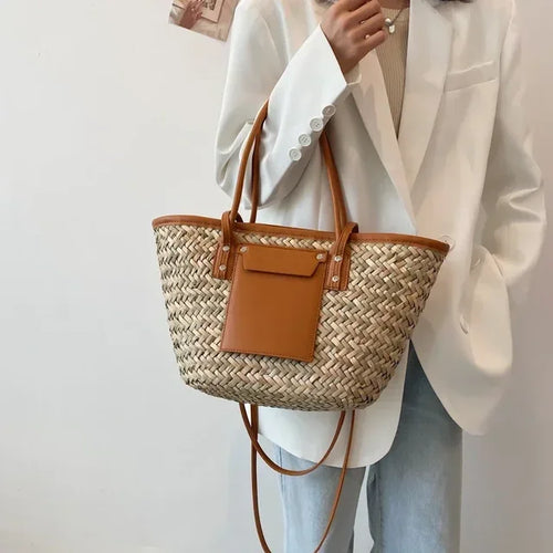 W&W Mode | Große Handgefertigte Strandtasche