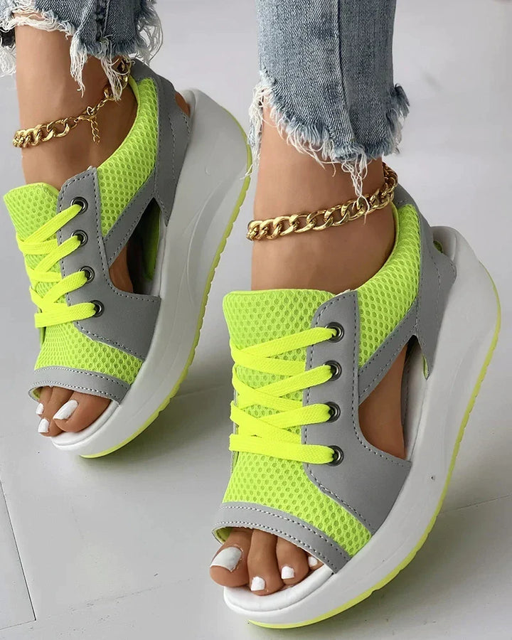W&W Mode - Orthopädische Muffin-Sandalen