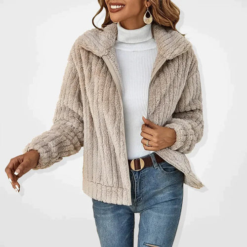 W&W Mode | Lange Fleecejacke