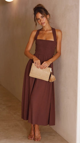 W&W Mode | Marie Elegantes Maxikleid Für Stilvolle Auftritte