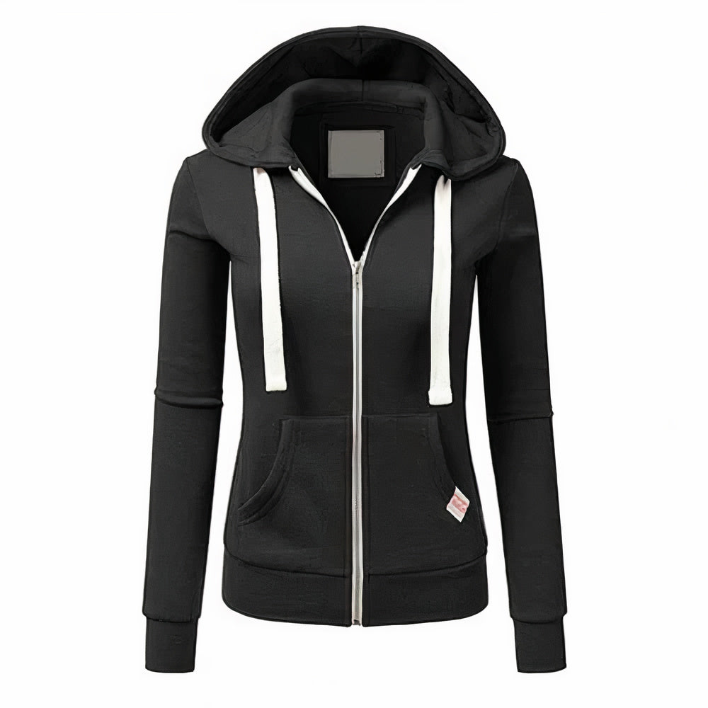 W&W Mode | Woll Hoodie Mit Reißverschluss Und Kapuze
