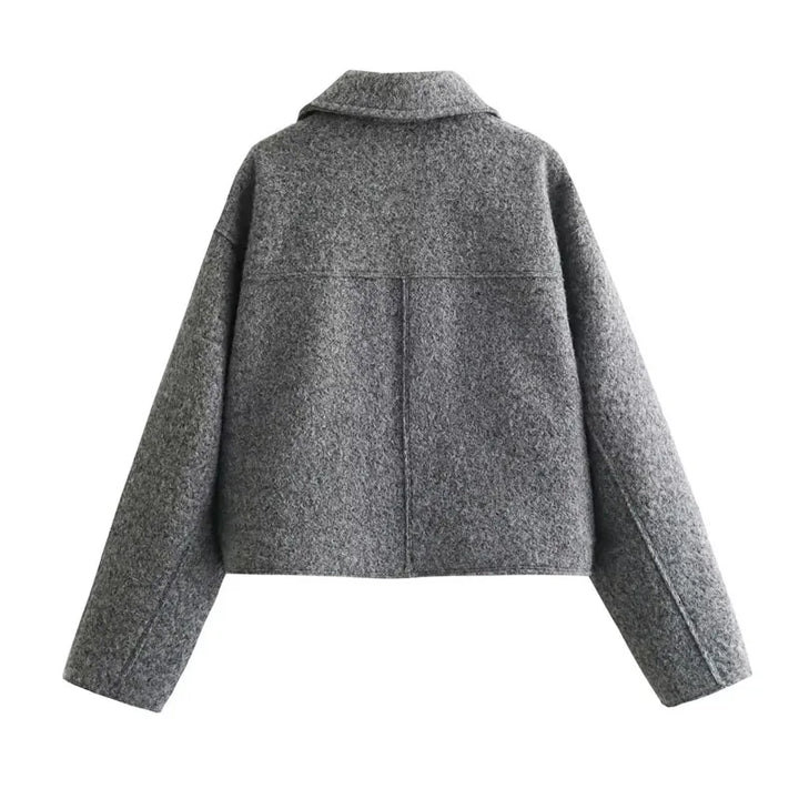 W&W Mode | Stylische Gekürzte Jacke mit Reißverschluss