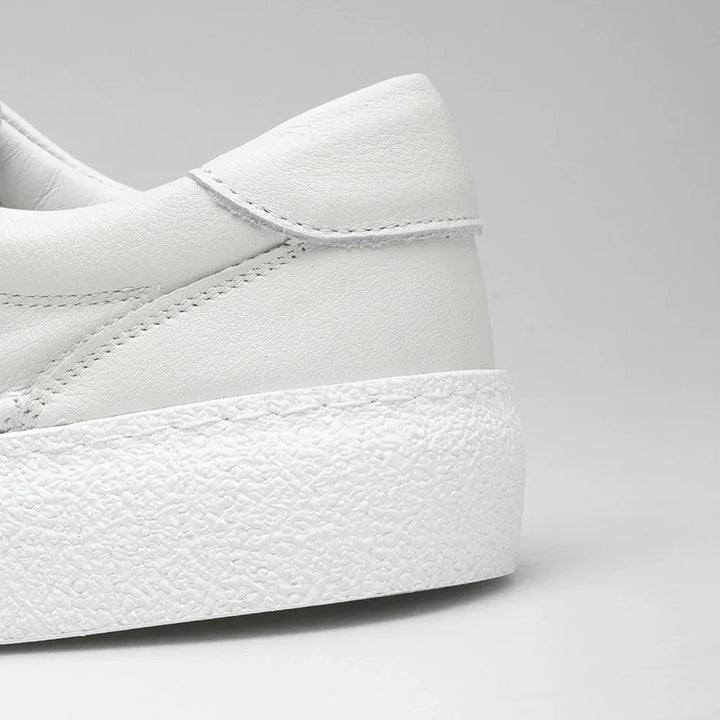W&W Mode | Premium Leder Sneakers Mit Weißer Sohle