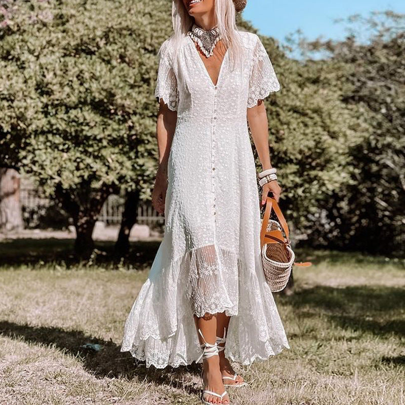 W&W Mode | Boho-Spitzenkleid für Damen