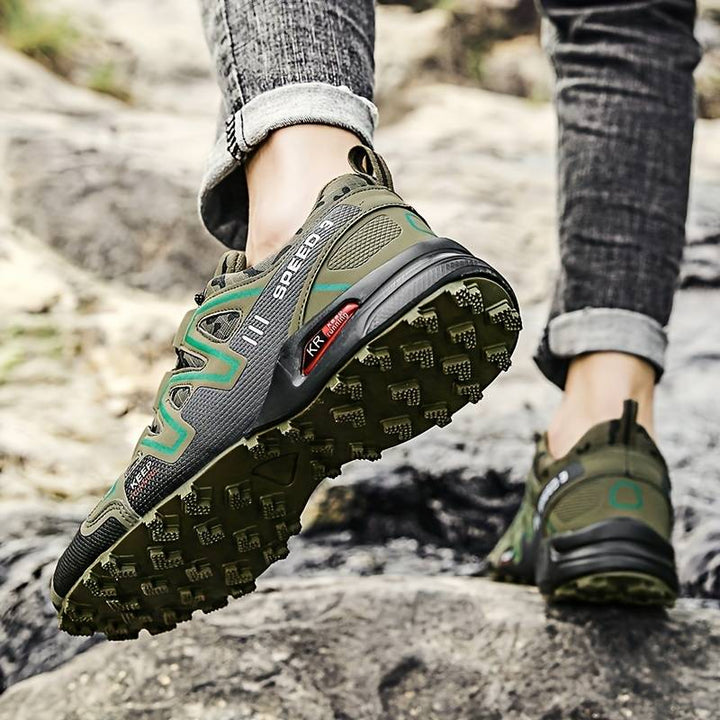 W&W Mode | Schuhe Wasserdicht Orthopädisch Schuhe zum Hineinschlüpfen Wanderschuhe