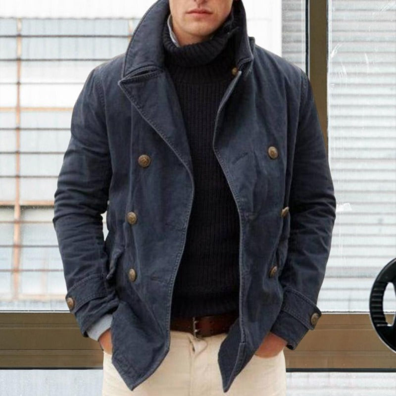 W&W Mode | Double Buttons Einzigartige Jacke