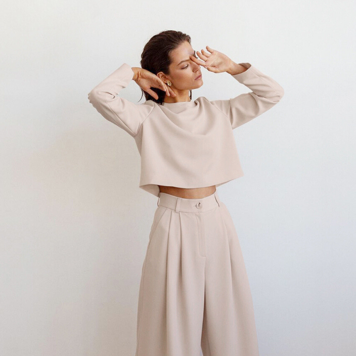 W&W Mode | Elegantes Zweiteiliges Damen Satz