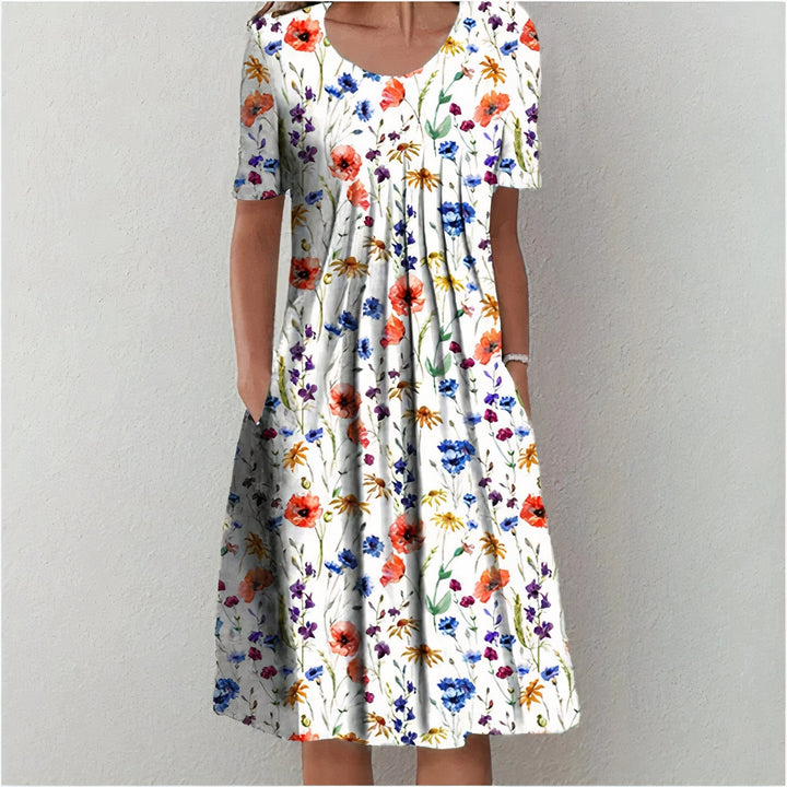 W&W Mode | Elegantes Baumwollkleid