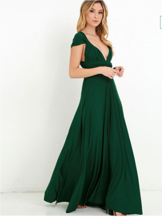 W&W Mode | Elegantes Baumwoll Wickelkleid