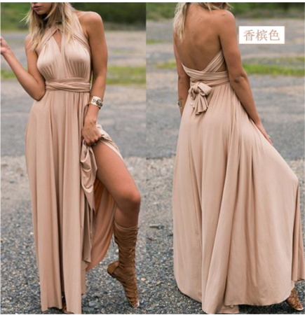 W&W Mode | Elegantes Baumwoll Wickelkleid