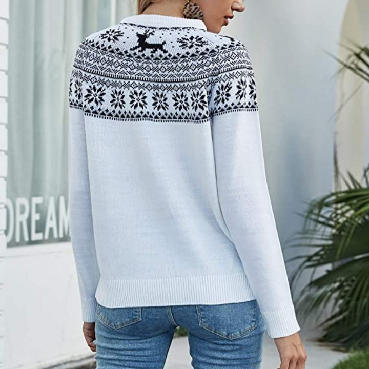 W&W Mode | Damen Schlichter Pullover