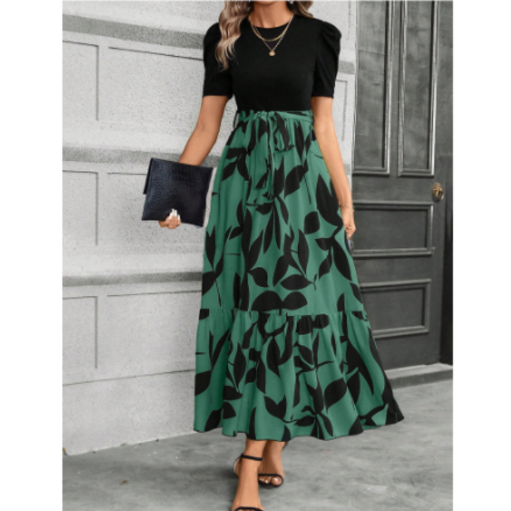W&W Mode | Blumen Maxikleid