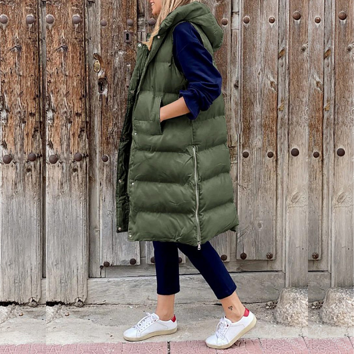 Ärmellose Jacke