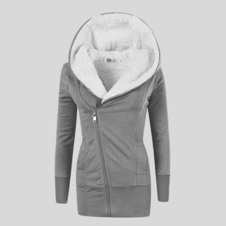 W&W Mode - Dames Vest Met Capuchon Van Fleece