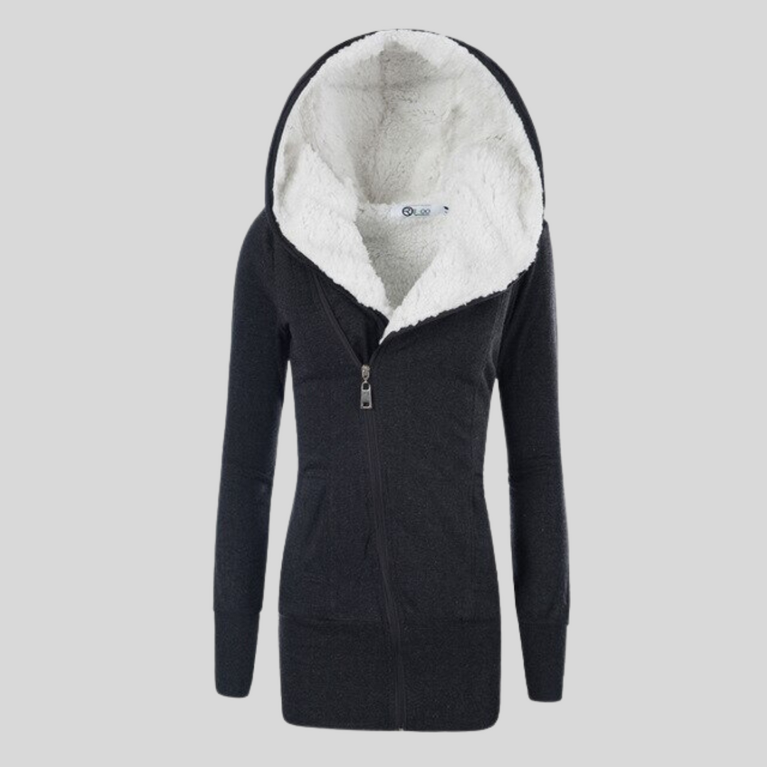 W&W Mode - Dames Vest Met Capuchon Van Fleece