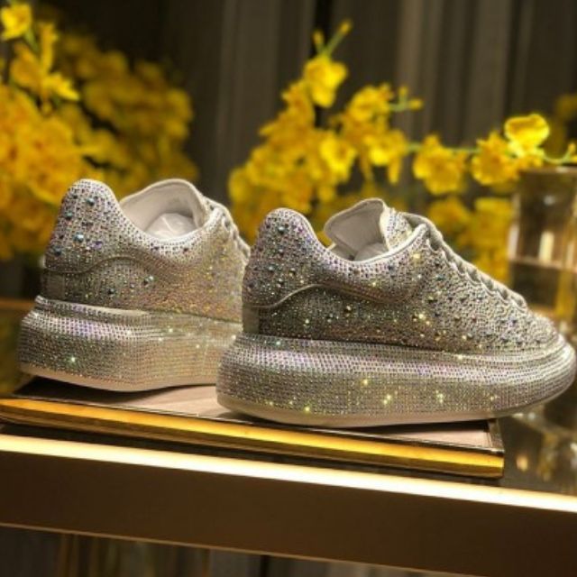 W&W Mode | Luxus Sportschuhe mit Kristallen