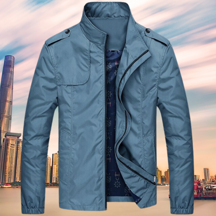 W&W Mode | Modische, Wasser Und Winddichte Herrenjacke Mit Kragen