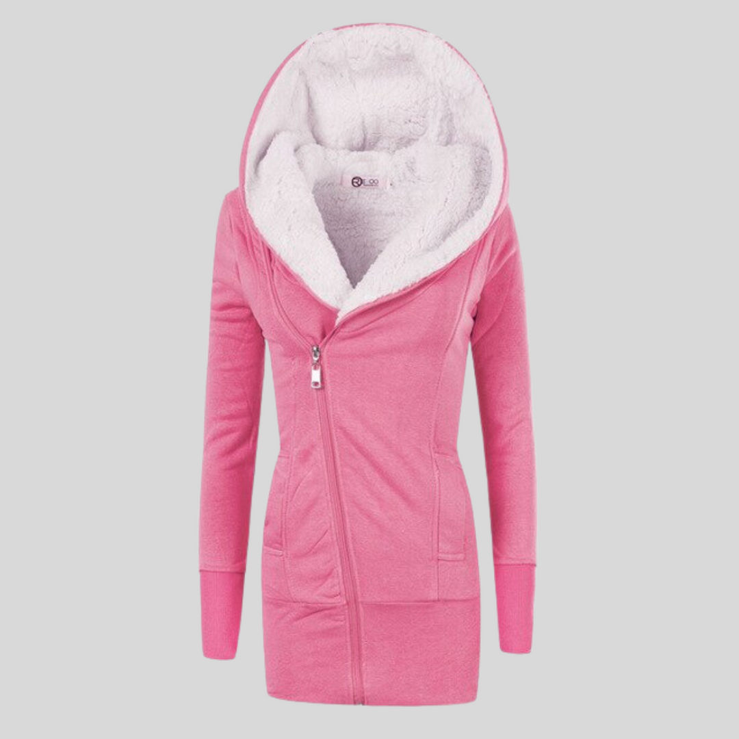 W&W Mode - Dames Vest Met Capuchon Van Fleece