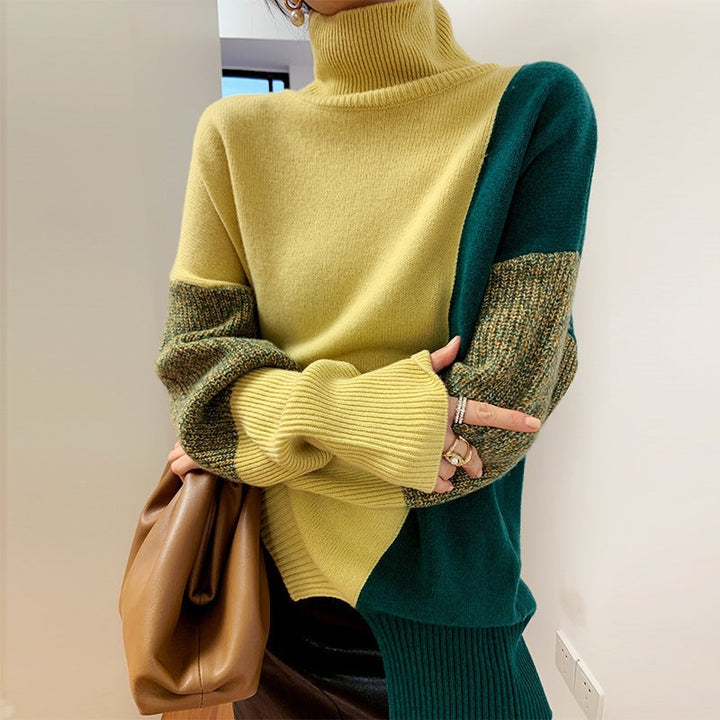 W&W Mode - Eleganter Baumwollstrickpullover