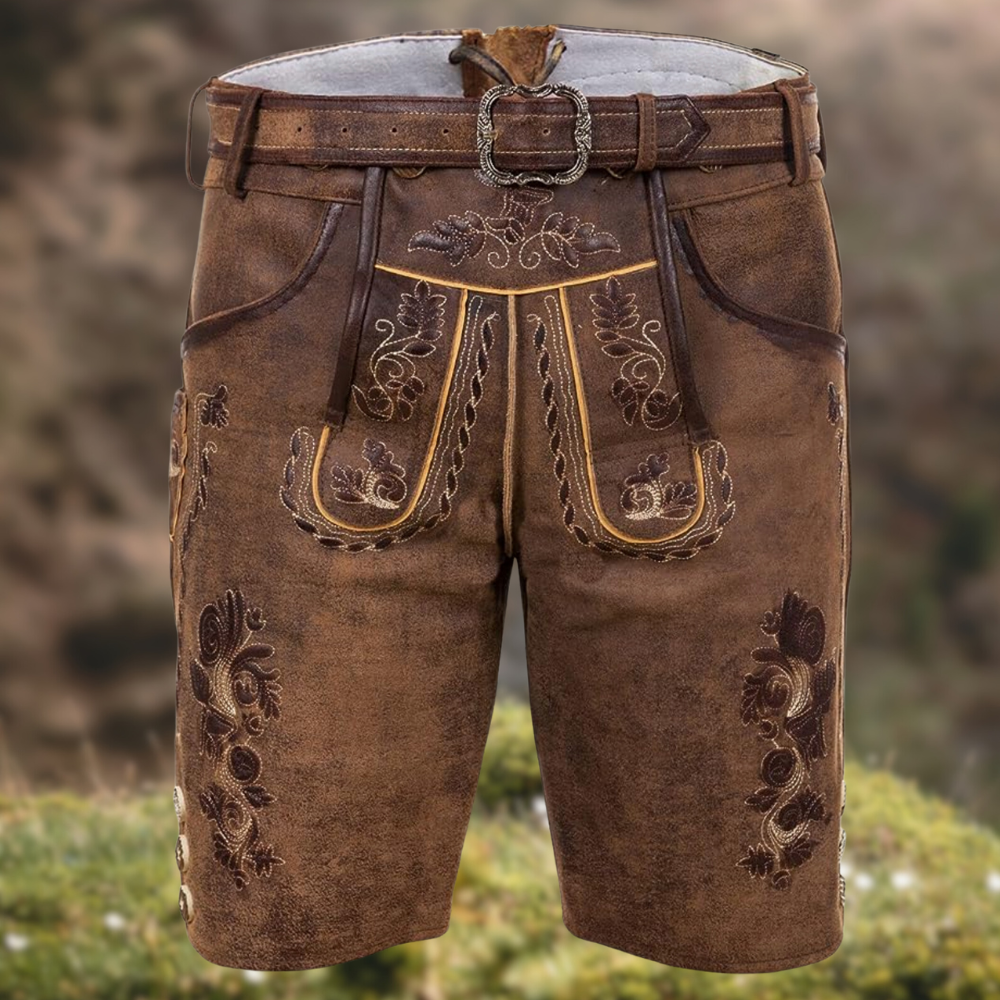 W&W Mode | Stilvolle Traditionelle Lederhose Für Männer Mit Authentischem Design