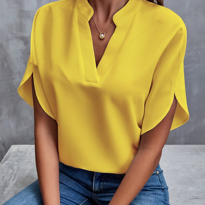 W&W Mode | Elegante V-ausschnitt Bluse